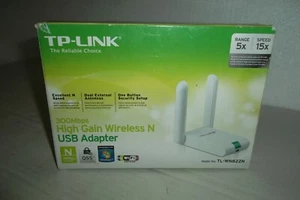 TP-Link Wireless N USB Network Adapter 300Mbps 802.11g/n WPA2 2.4GHz TL-WN822N - Picture 1 of 6