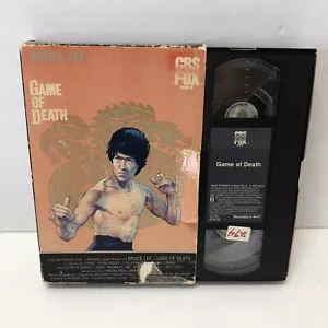 Game Of Death Bruce Lee VHS 1984 CBS FOX Drawer Box Big Box Norris Abdul Vintage - Picture 1 of 11