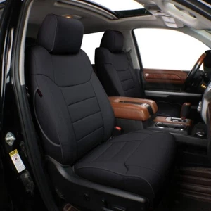 EKR Custom Fit Colorado Car Seat Covers for Select Chevy Colorado 2014 2015 2016 - Picture 1 of 6