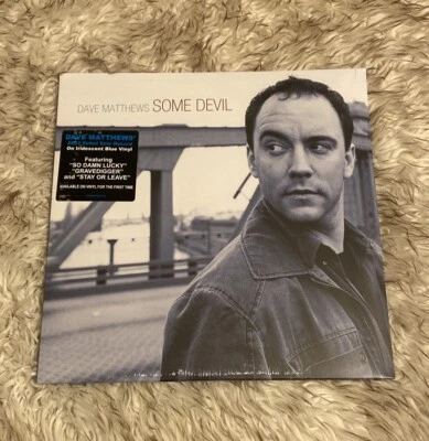Dave Matthews - Some Devil - Iridescent Blue 2LP Vinyl Limited - Sealed **READ** - Image 1 of 4