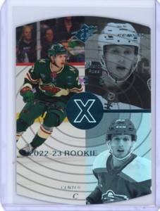 2022-23 Upper Deck Extended Marco Rossi Rookie 97-98 SPx Die Cut -Minnesota Wild