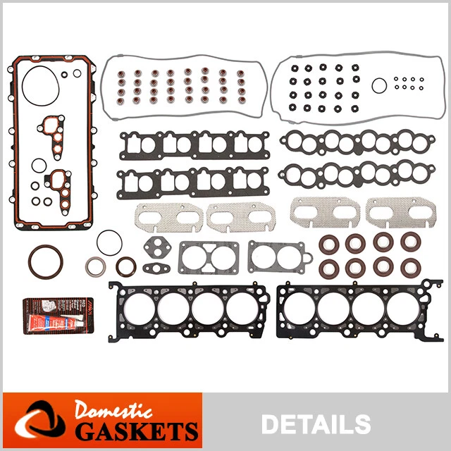 Juego completo de juntas VIN V para Lincoln Mark VIII 93-94 4,6 L Intech DOHC MLS Foto 1 de 4