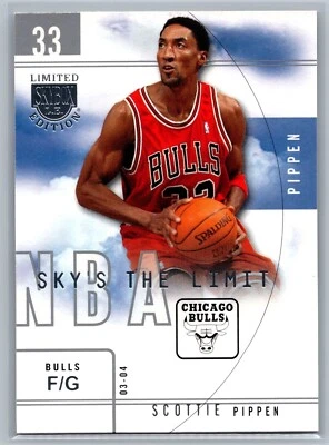 2003-04 Skybox Limited Edition - Sky's the Limit #7 SL Scottie Pippen - HOF NM - Image 1 of 2