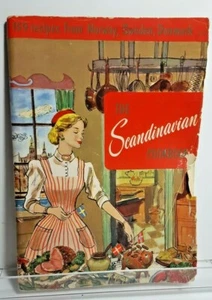VTG The Scandinavian Cookbook Culinary Arts institute 159 Recipes #113 1956 - Imagen 1 de 7