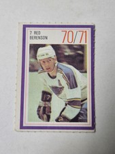 1970-71 ESSO POWER PLAYERS STAMPS #240 RED BERENSON ST. LOUIS BLUES
