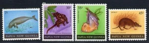 P.N.G MNH 1980 SG397-400 Mammals - Picture 1 of 1