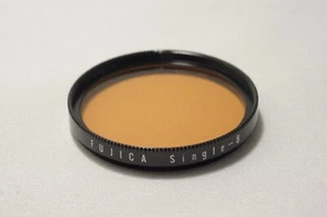 Fujica Single-8LBA-12A 40.5mm T Amber Filter As-Is - Picture 1 of 8