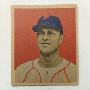 1949 Bowman Jack Kramer Baseball Card #53 Boston Red Sox