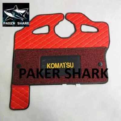 Cabin Floor Mat For Komatsu PC130-8 PC160-8 PC200-8 Excavator Cab Foot Mat - Image 1 of 4