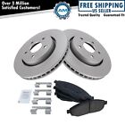 Front Ceramic Brake Pad & Coated Rotor Kit for Jeep Commander Grand Cherokee Jeep Commander