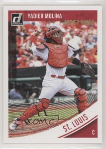 2018 Panini Donruss Artist Proof /10 Yadier Molina #176.1