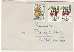 Cubierta España, 1976. Rosas a Frankfurt. - Imagen 1 de 2