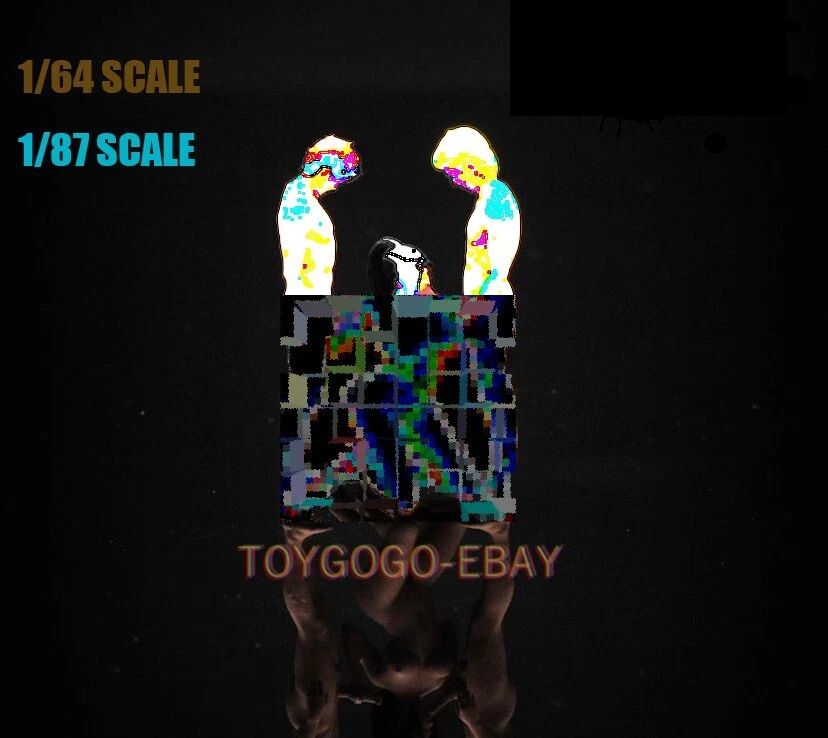 1/64 NIÑA diorama miniaturas mundo figuras modelo apto 1/64 CAR STREET Foto 1 de 4