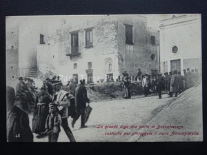 Vesuv Eruzione Del Vesuvio Grande Diga Porte Boscotrecase c1906 Selten Postkarte - Bild 1 von 2