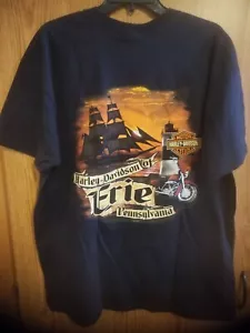 NWT Harley Davidson Erie PA T Shirt XL - Picture 1 of 3