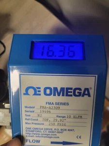 Omega Flow Meter Model # FMA-A2309 Max PSI 250 - Picture 1 of 5