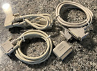LOT 3ft 6ft Parallel Printer Cables DB-25 to DB-25 and  DB25 to Centronics 36
