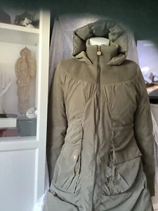 Fornarina Damen Daunen Velour Jacke/Mantel - Bild 1 von 15