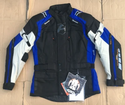 Akito Track Mens Textile Waterproof Motorcycle Jacket UK 40" Chest (LBOX1) - Image 1 of 4