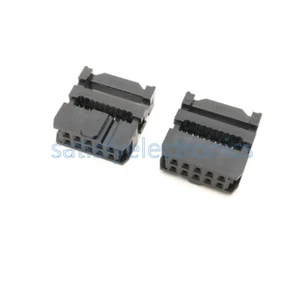 20PCS NEW IDC 10 PIN Female Header FC-10 2.54 mm pitch Socket Connector - Picture 1 of 4