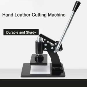 Hand Leather Cutting Machine Leather Die Cutting Embossing Machine - Picture 1 of 10