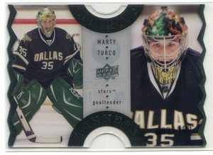 2007-08 Upper Deck Clear Cut Winners 57 Marty Turco 63/100