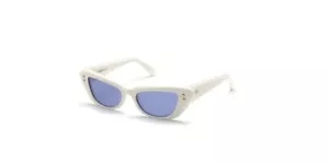 Just Cavalli JC921S 21V White Cat Eye Plastic Sunglasses Frame 52-17-140 JC921S - Picture 1 of 1