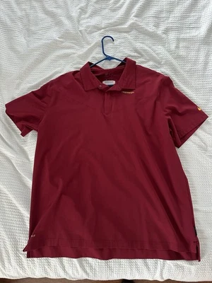 Polo de golf Washington Football Team Commanders Redskins XXL borgoña Foto 1 de 4