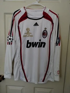 AC Milan Kaka 06/07 Away Champions L/S Trikot/Kit Fußball Futbol Brasilien Medium - Bild 1 von 5