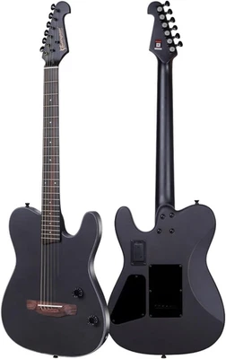 Bullfighter Silent Travel Guitar Steel 6 String w Gig Bag - Image 1 of 4