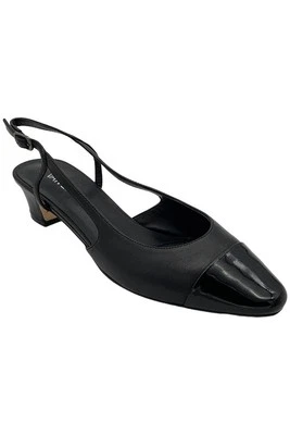 Zapatos de salón VANELi para mujer Aliz con cordones puntera negra napa/patente negra Foto 1 de 3