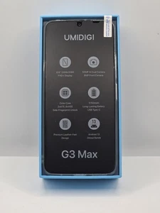 UMIDIGI G3 MAX 6,6" 8+128GB Unisoc T606 Smartphone 50MP Kamera Android 13 Entsperren - Bild 1 von 4