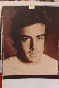 Large Foam Board Portrait Of Fernando Alonso 90cm X 130cm High - Picture 1 of 6