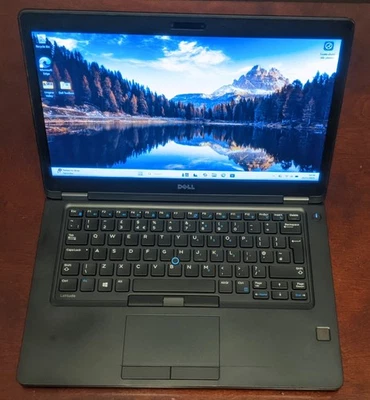 Dell Latitude 5480, 14" FHD,  Intel i7, 16GB RAM, 256GB NVMe, NVIDIA - Image 1 of 4