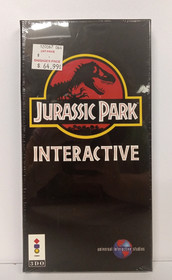 Jurassic Park Interactive (Panasonic 3DO, 1994) - SEALED LONG BOX, Nice Shape!