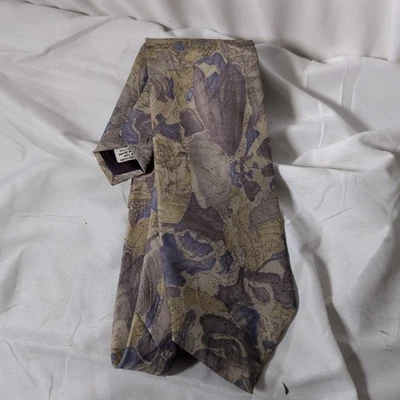 Corbata Bugle Boy patrón abstracto multicolor poliéster EE. UU. AÑOS 90 54x4 de colección Foto 1 de 4