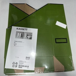 IKEA Kassett Design Jon Karlsson Box -Green - Picture 1 of 3