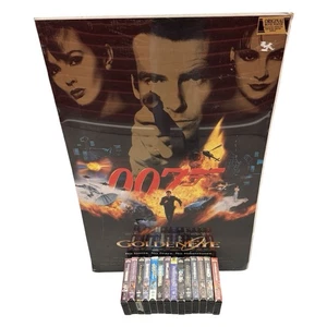 GOLDENEYE JAMES BOND 007 Authentic Vtg Movie Poster 27x40" NOS VHS lot - Picture 1 of 7