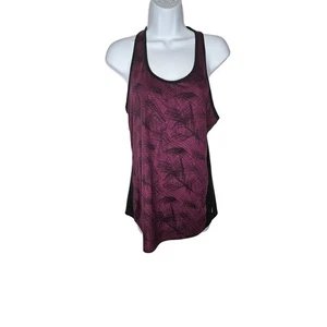 Lucy Activewear Tank Top Racerback Athletic Purple Black Size M/M - Picture 1 of 5