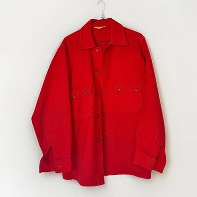 Official BSA Red Wool Jacket Size Unknown Chest Measures 42" CR-275 - Image 1 of 4