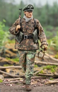 for DID Palm Hero Series WWII German 12th Panzer Lieutenant – Rainer 1:12 Model - Picture 1 of 8