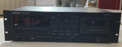 TASCAM CD-A500 CD-Player + Registratore Cassette - Imagen 1 de 4