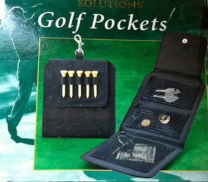 PERFECT SOLUTIONS GOLF POCKETS BRAND NEW TAKES EVERYTHING WITH YOU - Picture 1 of 2