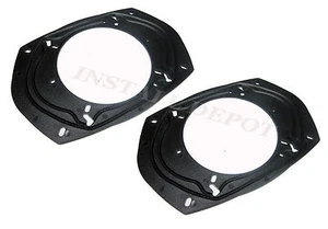 ★ UNIVERSAL SPEAKER ADAPTERS CONVERT 6X9" 6X8 5X7 to 5 5.25 6" 6.5" OEM HOLES ★ - Picture 1 of 1