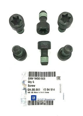 6x Originale Opel Schrauben Schwungrad Antara, Captiva - 2.0CDTi - 94501908 - Bild 1 von 3