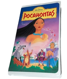 RARE 1996 Walt Disney Masterpiece Collection Pocahontas VHS W/ All Old Inserts - Picture 1 of 24