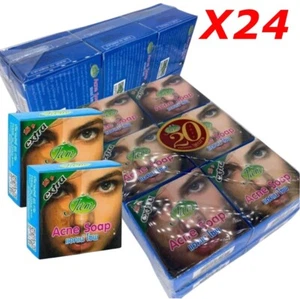 24X SAPONE MARMELLATA ACNE BAR PELLE VISO MACCHIE SCURE LUMINOSE LISCIO NATURALE FATTO A MANO 65G - Foto 1 di 9