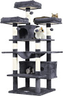 67 Inches Multi-Level Large Cat Tree For Large Cats/Big Cat Tower With Cat Condo