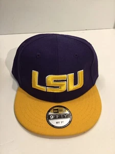LSU Louisiana State Tigers 9Fifty New Era My 1st Fitted Hat College Football - Picture 1 of 5