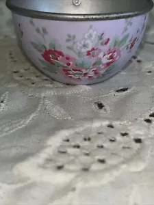 Vintage Child Metal Teacup Lavender Purple Flowers Replacement Kids - Picture 1 of 8